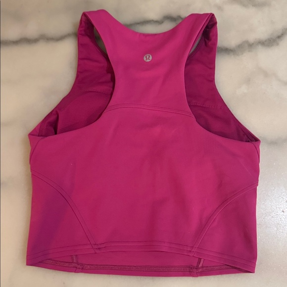 Lululemon Invigorate Training Tank Top - Ripened Raspberry 4 - Picture 5 of 7